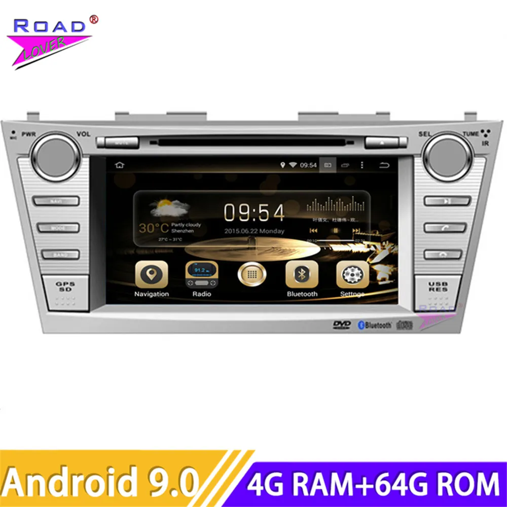 Roadlover Android 9.0 Car DVD Automotive Player For Toyota Camry 2007 2008 2009 2010 2011 Stereo GPS Navigation Magnitol Two Din |