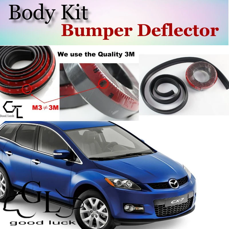 For Mazda Cx7 Cx 7 Cx 7 12 Bumper Lip Front Spoiler Deflector Car Scratch Proof Adhesive Body Kit Strip Skirt Car Spoiler Kits Car Spoilerspoiler Car Aliexpress