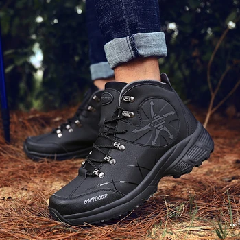 

2020 new hiking shoes winter outdoor non-slip wear-resistant breathable warm waterproof sports casual shoes hiking shoes