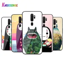 For OPPO A5 A9 2020 F7 Phone Cover Spirited Away no face man for OPPO Reno 2 Z 2Z 2F 3 4 Pro 5G Bright Black Phone Case