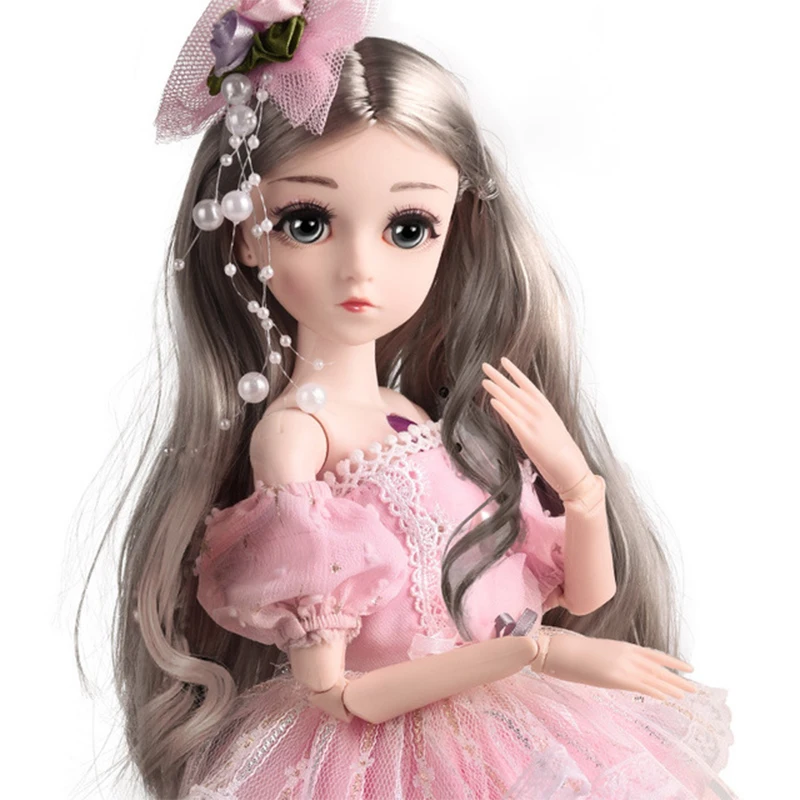 Кукла Мода Dressup куклы набор Подарочная коробка игрушка Принцесса 60 см DJB Куклы