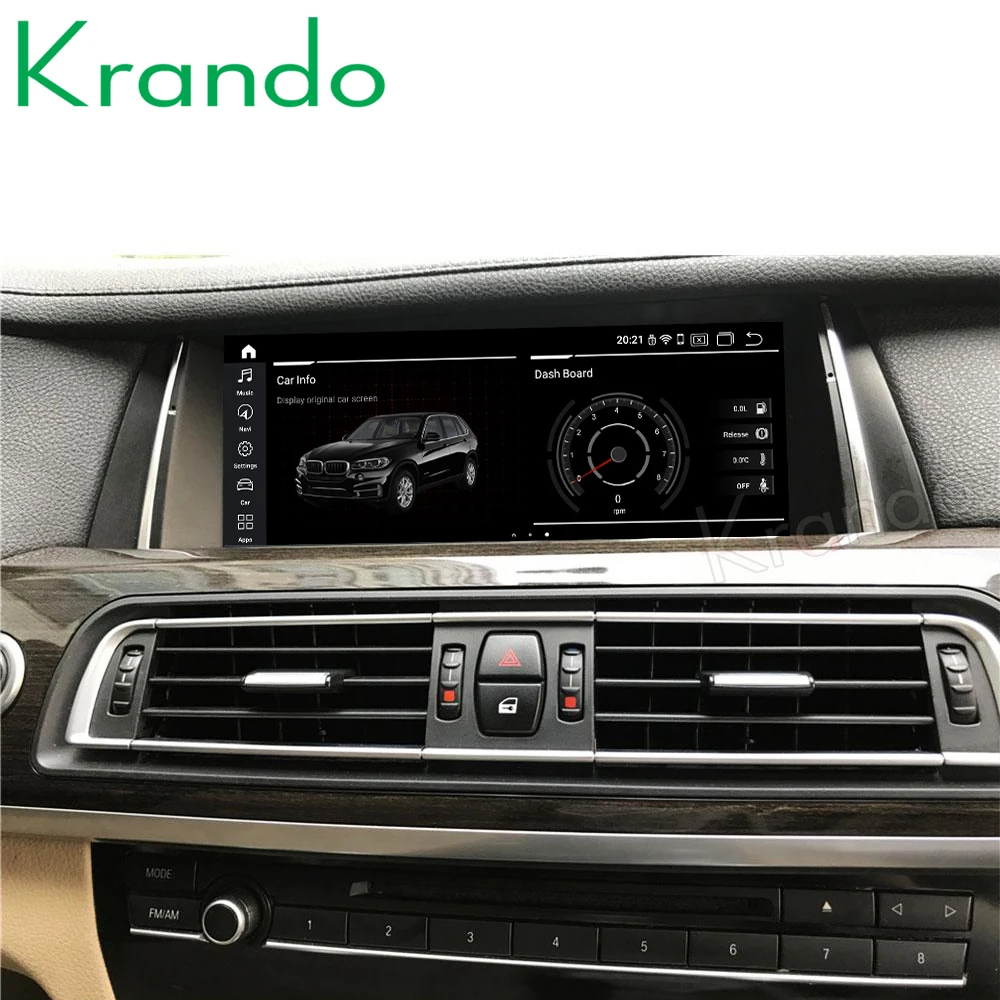 Krando Android 10 0 4 ГБ 64 25 ''автомобиль радио для BMW серий 7 F01 F02 2009 2015 аудио плеер CIC НБТ