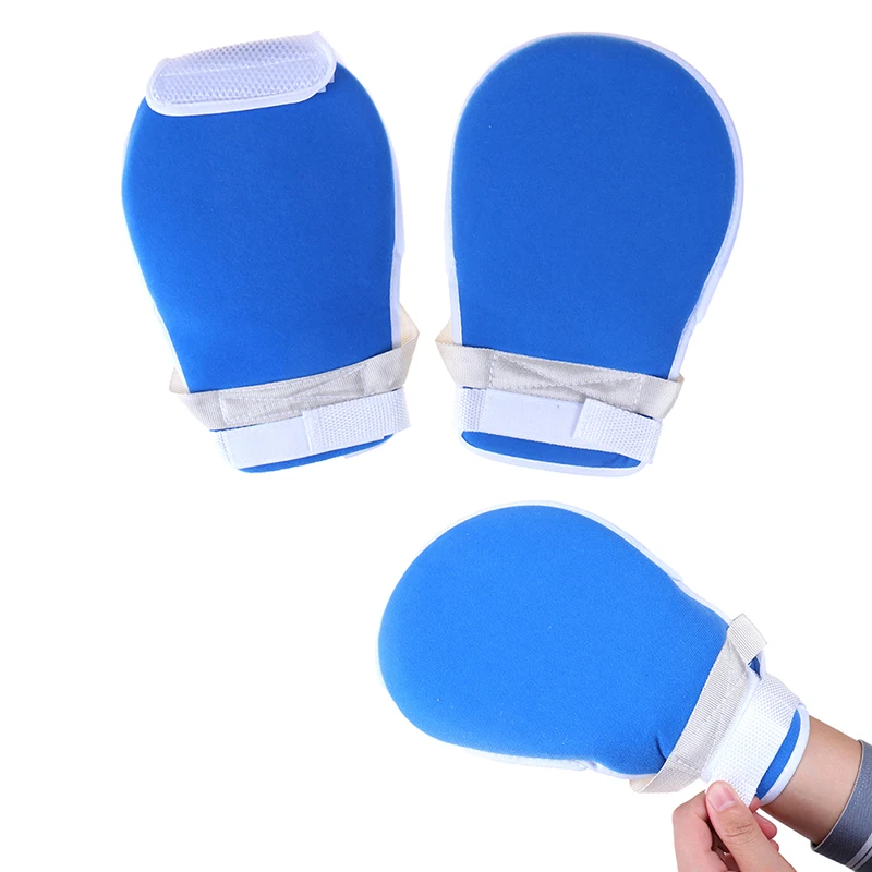 Hand Fixed Gloves Safety Fixed Open Finger Gloves Finger Protectors Restraint Gloves Finger Control Mitts Hand Infection