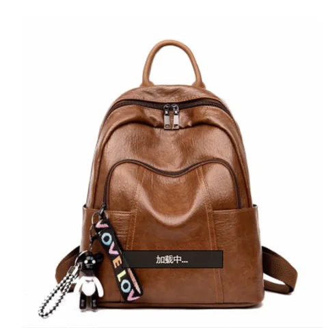 Рюкзак женский стиль корейский стиль Универсальный уличный тренд мода и индивидуальность Мини Pu мягкий кожаный повседневный рюкзак