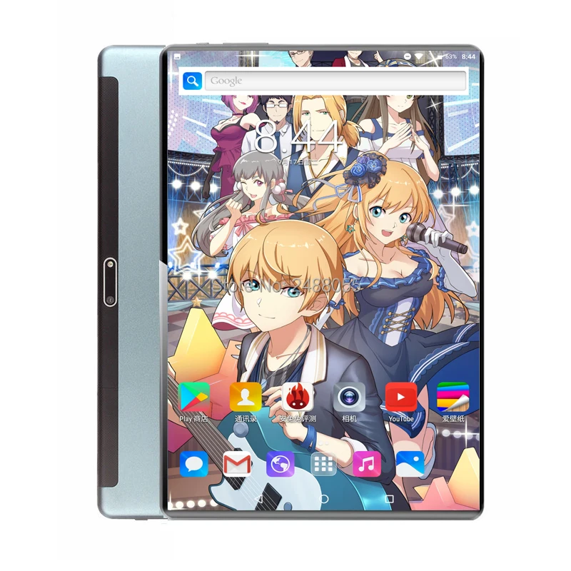 

Free Shipping Tempered Glass 10 Inch Tablet 9 Android MTK 4G Phone Call Wifi GPS 6GB+128GB Media Touch Tablet 10.1 PC Gift