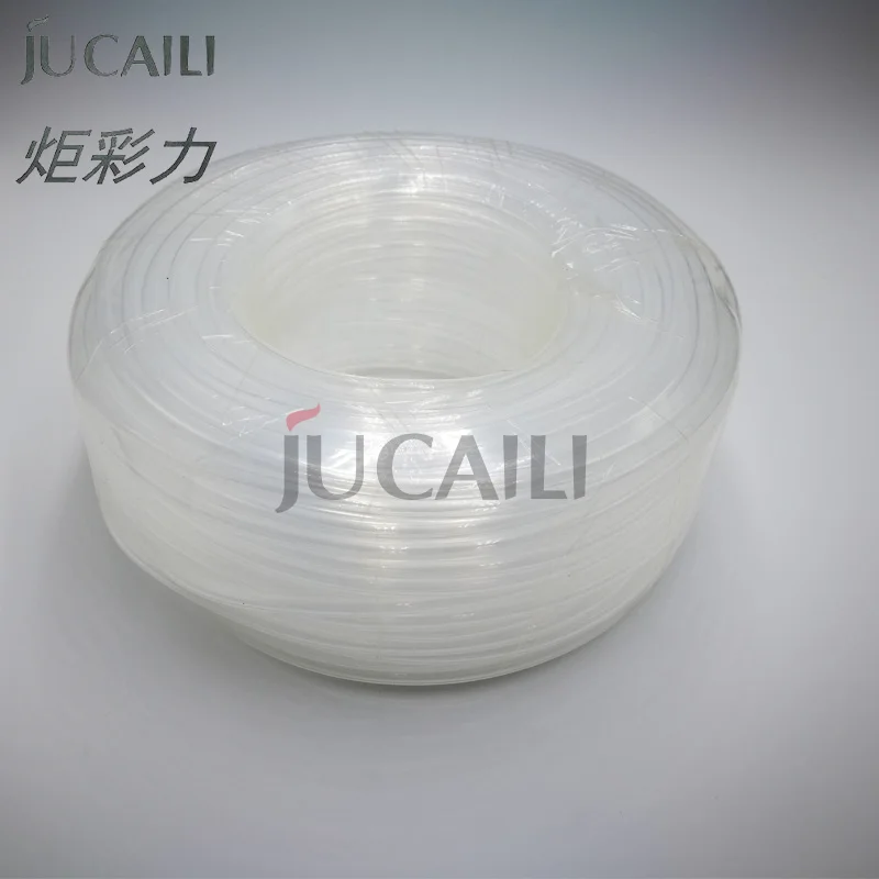 Jucaili 50 m Lote Solvente Tubo de Tinta Única Linha Alimentação Tubo para Inkjet Peças Sobresselentes Impressora Sistema Tinta - Imagem 3