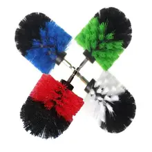 

Electric Scrubber Brush Drill Brush Kit Nylon Round Cleaning Brush Tool For Carpet Glass Car Tires Brushes