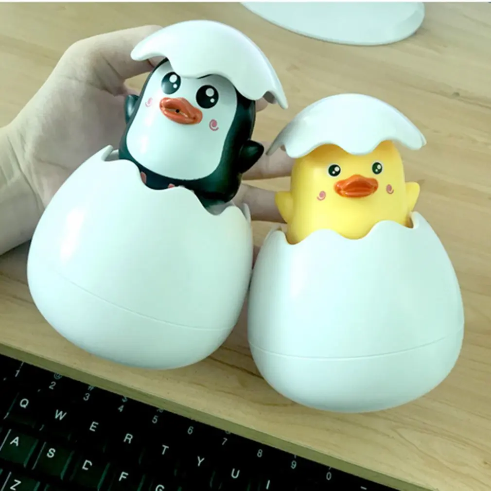 Детская утка Забавный Пингвин игра Распыление воды детская игрушка для мальчиков и девочек детская душевая Ванна развивающие игрушки