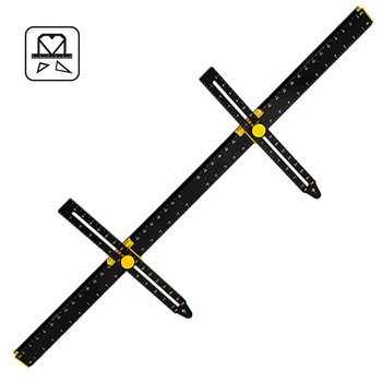 

100cm Suspension Measurement Marking Position Punching Level Ruler Picture Hanging Multi-function Gauges for Hanging Painting