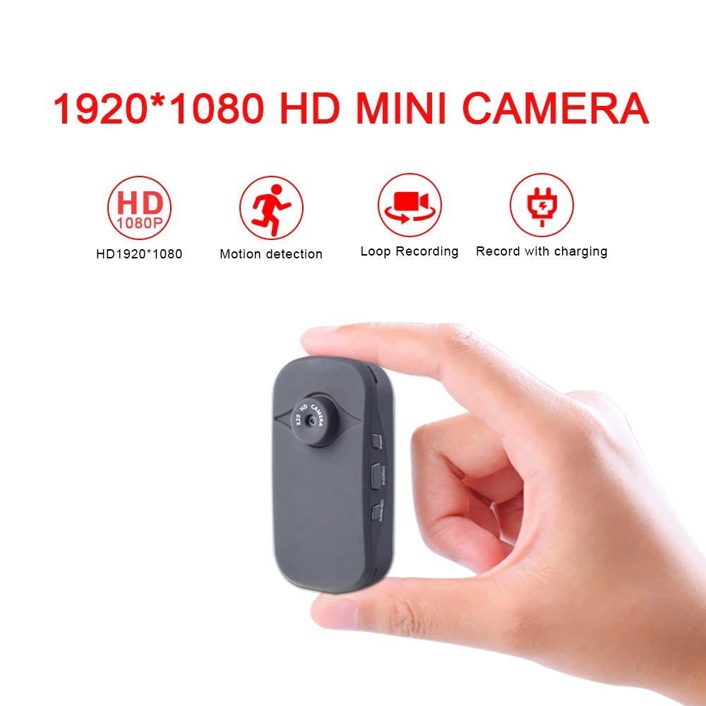 

HD1080P Mini Camera Loop Recording Mini Camcorder Motion Detection DV Video Voice Recorder Micro Camera