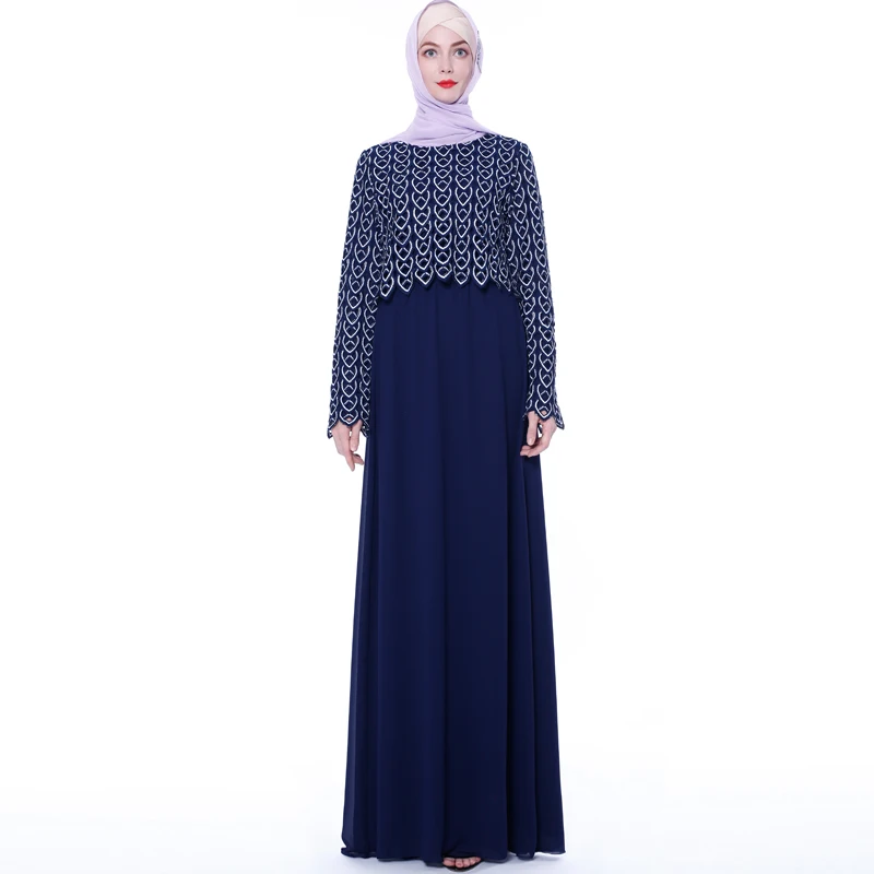 Abaya Dubai Kaftan Arabic Muslim Dress Women Robe Musulmane Longue Caftan Pakistan Turkish Islamic Hijab Dress Vestidos Largos