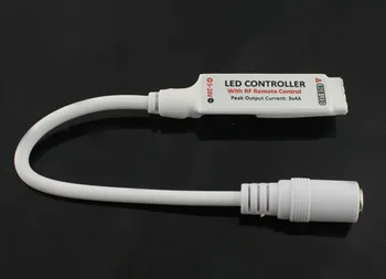 

wholesale high quality 3 keys Mini RGB controller can control speed, bright, color, flash mode white 12v 100pcs/lot
