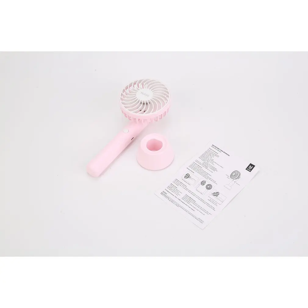 

Foldable Hand Fans Battery Operated Rechargeable Handheld Mini Fan Electric Personal Fans Hand Bar Desktop Fan