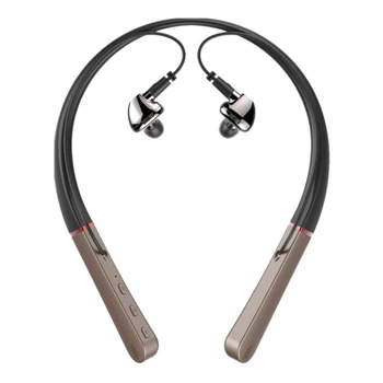 

M2S Sports Bluetooth Headset Neck-Mounted HIFI Stereo 4D Waterproof Headset Bluetooth Headset with Detachable Cable