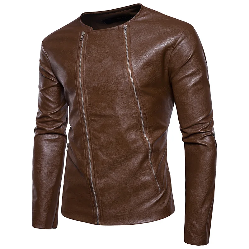 AliExpress осень и зима новые продукты Молодежная мужская одежда характеристики двойной молнии мужская куртка