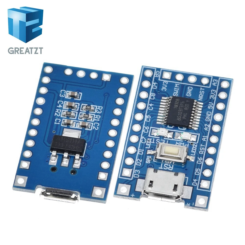 GREATZT STM8S103F3P6 системная плата STM8S STM8 макетная Минимальная основная