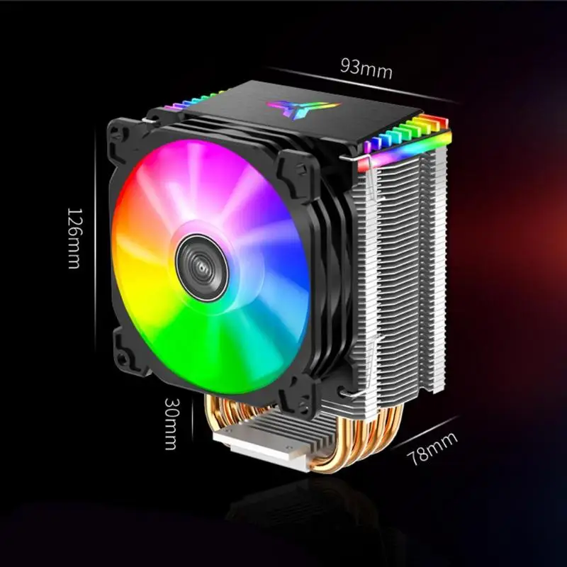 Jonsbo CR1400 кулер для процессора вентилятор 5 в 3pin ARGB Охлаждающие вентиляторы 4 тепловые трубы башня радиатор для AM4/AM3+/AM3/AM2+/LGA 775/1150