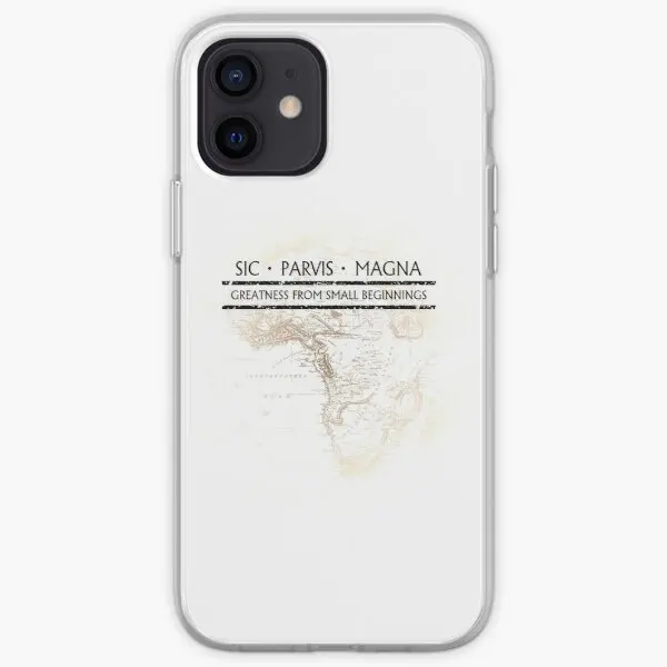 Неочаровательный чехол для телефона Sic Parvis Magna настраиваемый iPhone 11 12 13 Pro Max Mini X XS XR