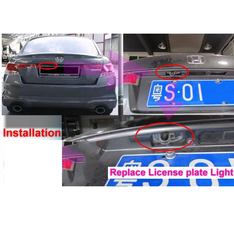 For Lexus HS250h 2010~2014 Car Camera High Quality Rear View Back Up Camera For PAL : NTSC to Use | CCD + RCA8