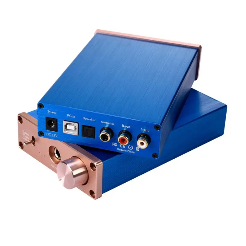 Цифровой аудио усилитель 24 бит USB/оптический/коаксиальный ЦАП Декодер для телевидения DVD консоль Динамик для наушников