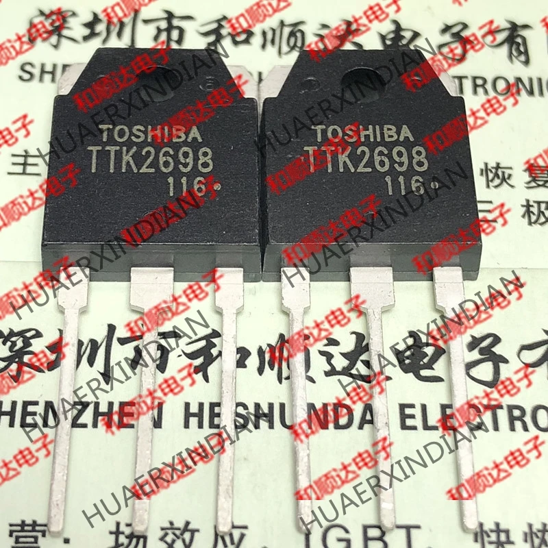 5 шт., новые оригинальные кнопки TTK2698 TO-3P 500V 15A на