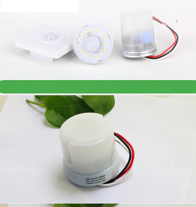Newest 220V 25A Dusk till Dawn Automatic Photocell Light Sensor Detector Switch Lights switch controller Free shipping 1pc (6)