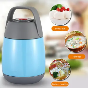 

Portable Lunch Box 500ml Insulated Bucket Insulated Box Stainless Storage Container Kitchen Steel Vacuum Food