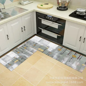 

Kitchen floor mats, water absorbing and antiskid floor mats, doormats, entrance antiskid, doormat, household floor mats