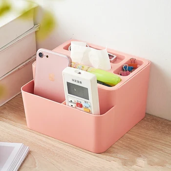 

Desktop storage box tissue box household supplies creative office living room paper towel drawer multifunctional