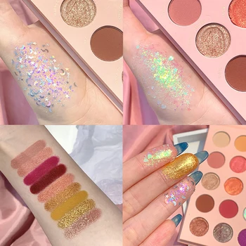 

30 Color profession matte Eyeshadow Palette Glitter Highlighter Shimmer Make up Pigment Eyeshadow Palette TSLM1