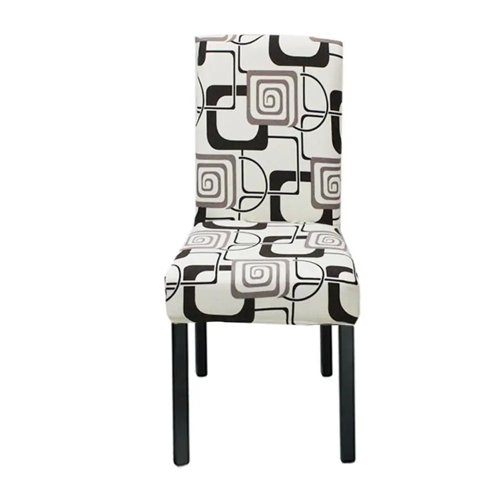 Meijuner цветочный принт Чехол для стула Многофункциональный спандекс домашний стул для столовой Чехол Эластичный Универсальный стрейч стул CoversY390 - Цвет: color2