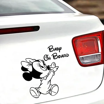 

Newest Baby on board Car Stickers Vinyl Car Stickers Cool Car Window Decor Hot Selling