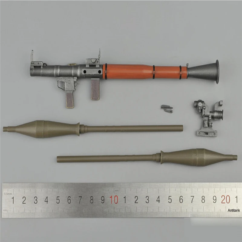 Масштаб 1/6 RPG-7 противотанковая ракетная установка пластмассовые игрушечные