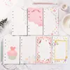 Sharkbang 101 Sheets A5 A6 A7 Loose Leaf Notebook Girls's Mind Refill Spiral Binder Inner Pages Line Grid Blank Agenda Full Set 6