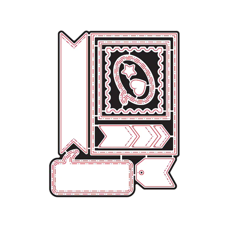 

Naifumodo Mix It Up Metal Cutting Dies Diy Scrapbooking Card Making Album Embossing Crafts Diecut Stencil Mat Christmas New 2019
