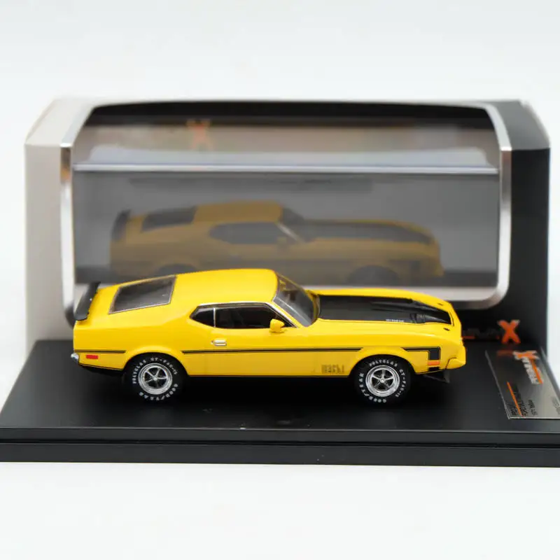 

Premium X 1:43 For Ford Mustang Mach 1 1971 Yellow PRD397J Limited Edition Diecast Auto Models