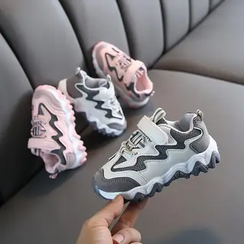 

Toddler Baby Sandals Boys Girls Casual Shoes Mesh Ankle Sport Shoes for Children Kids Breathable Running Shoes Baby Sneakers