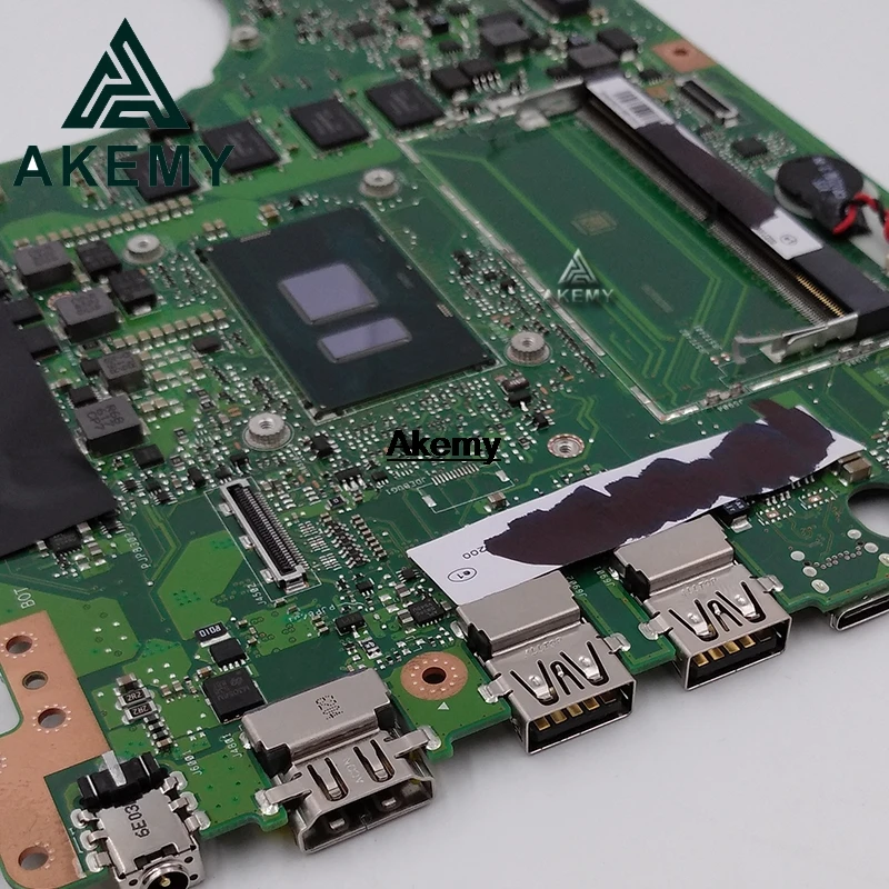Материнская плата для ноутбука ASUS UX560UA-1B Q504UA с процессором I5-6200U PN 60NB0BZ0-MB1300 8 ГБ ОЗУ DDR3 тест ОК