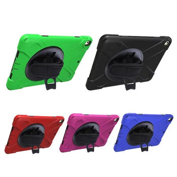 

Heavy Duty Shockproof Protective Case Cover for iPad Pro 10.5 Inch 2017/ iPad Air 3 2019 with Kickstand/Hand Strap/Shoulder Stra