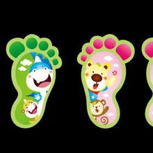 Крест-граница для мультяшных милых маленьких ног светящиеся флуоресцентные наклейки стикер s детская комната художественное оформление стены в спальне стикер