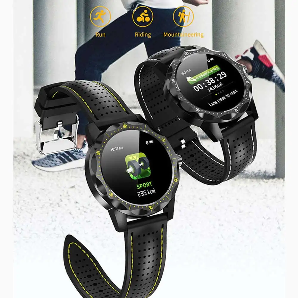 SKY1 мужские Смарт-часы IP68 Водонепроницаемые Смарт-часы фитнес-браслет сердечный ритм кровяное давление умные часы Bluetooth наручные часы для женщин