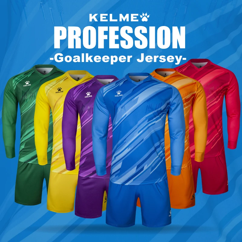 再入荷1番人気 Kelmeサッカーゴールキーパーロングスリーブスーツサッカーユニフォームセット X Large 50 Off Carlavista Com