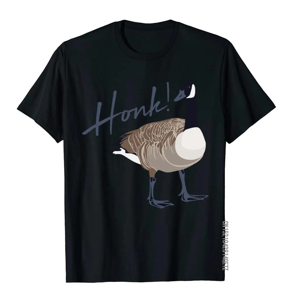 Canadian Goose Honk Funny Cute Bird Hunter Gift Animal Summer Tops & Tees For Men Magliette In Cotone Famiglia Novità