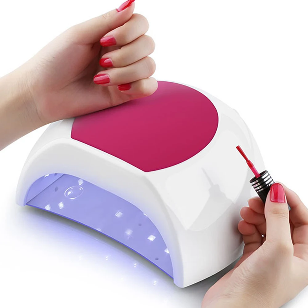 Ультрафиолетовая лампа для маникюра Удобная низкая потребление DIY домашний лак портативный не блестящий Led отверждения инструмент Сушилка для ногтей синхронизации