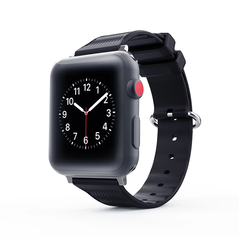 Для Apple Watch Series 2 3 iWatch 38 мм 42 мм сменный силиконовый ремешок LEO