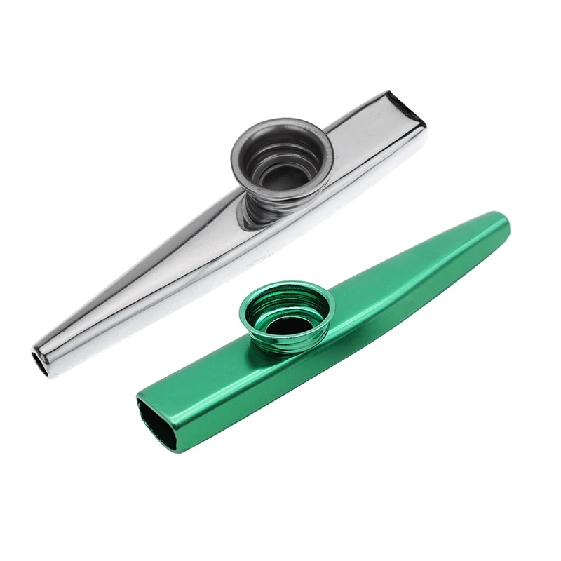 Kazoo металлический алюминиевый сплав с 5 подарками диафрагма для флейты детей