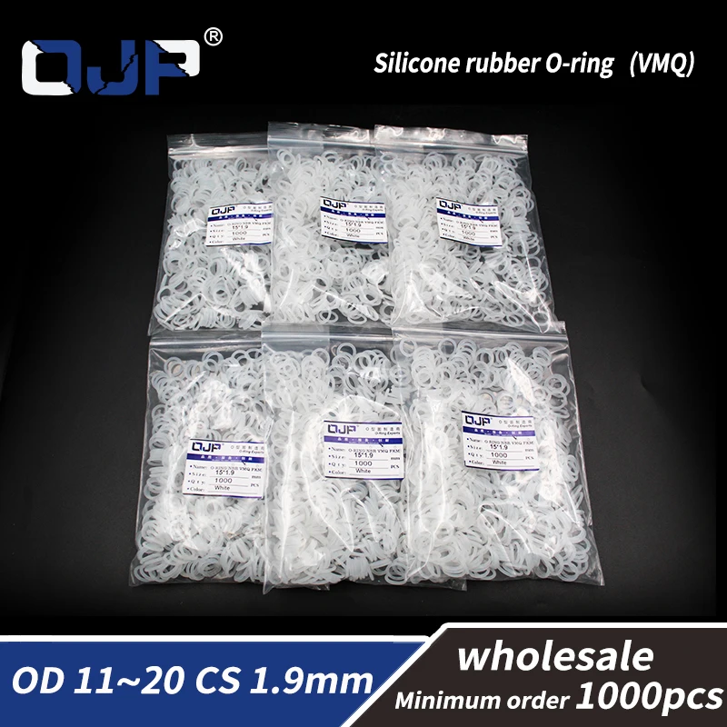 1.9mm β 1000 /  Ǹ O- Ǹ/VMQ OD11/12/13/14/15/16/17/18/19/20mm O   ͼ  