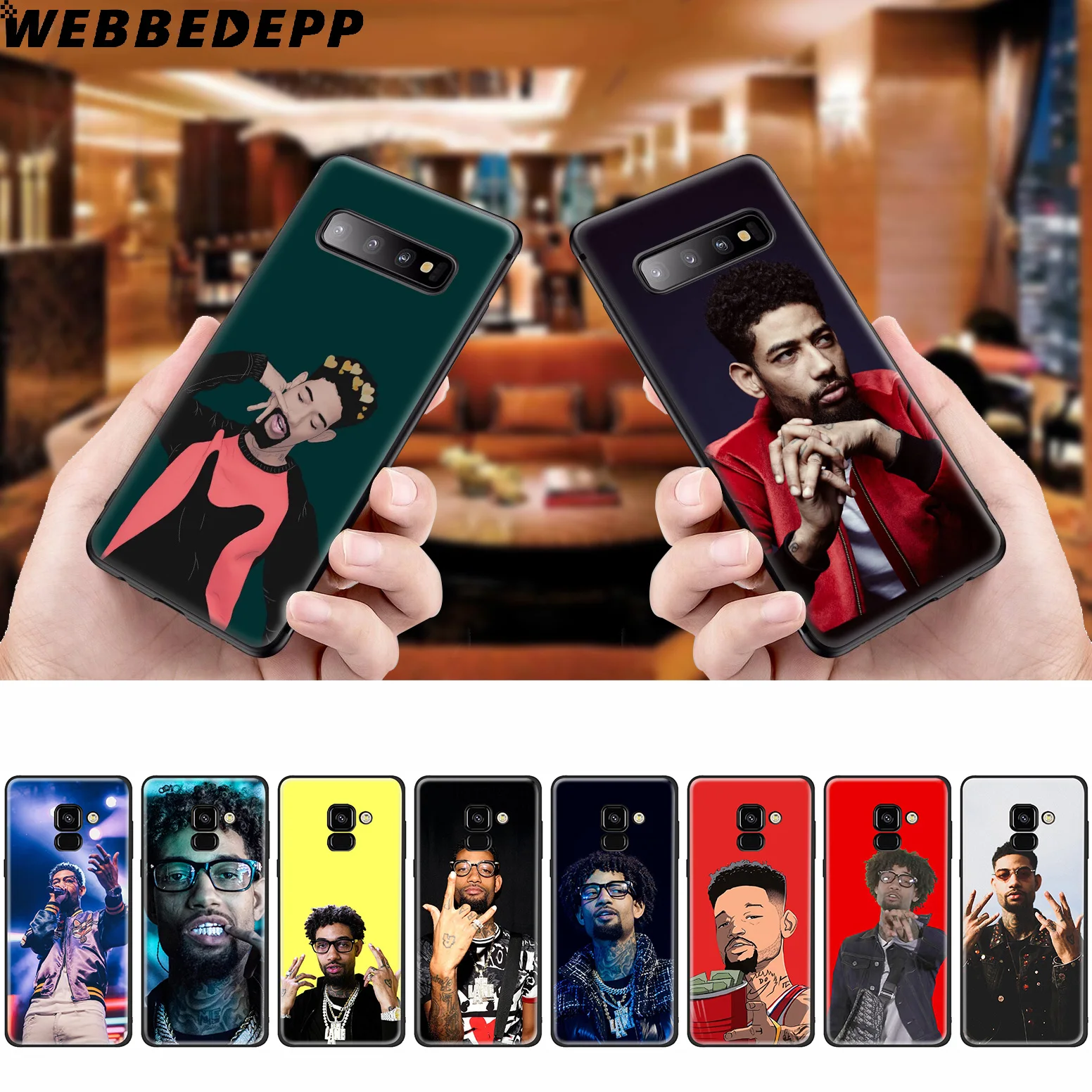 PnB Rock Soft Case for Samsung Galaxy A50s A40s A30s A20s A10s Phone Cover TPU |