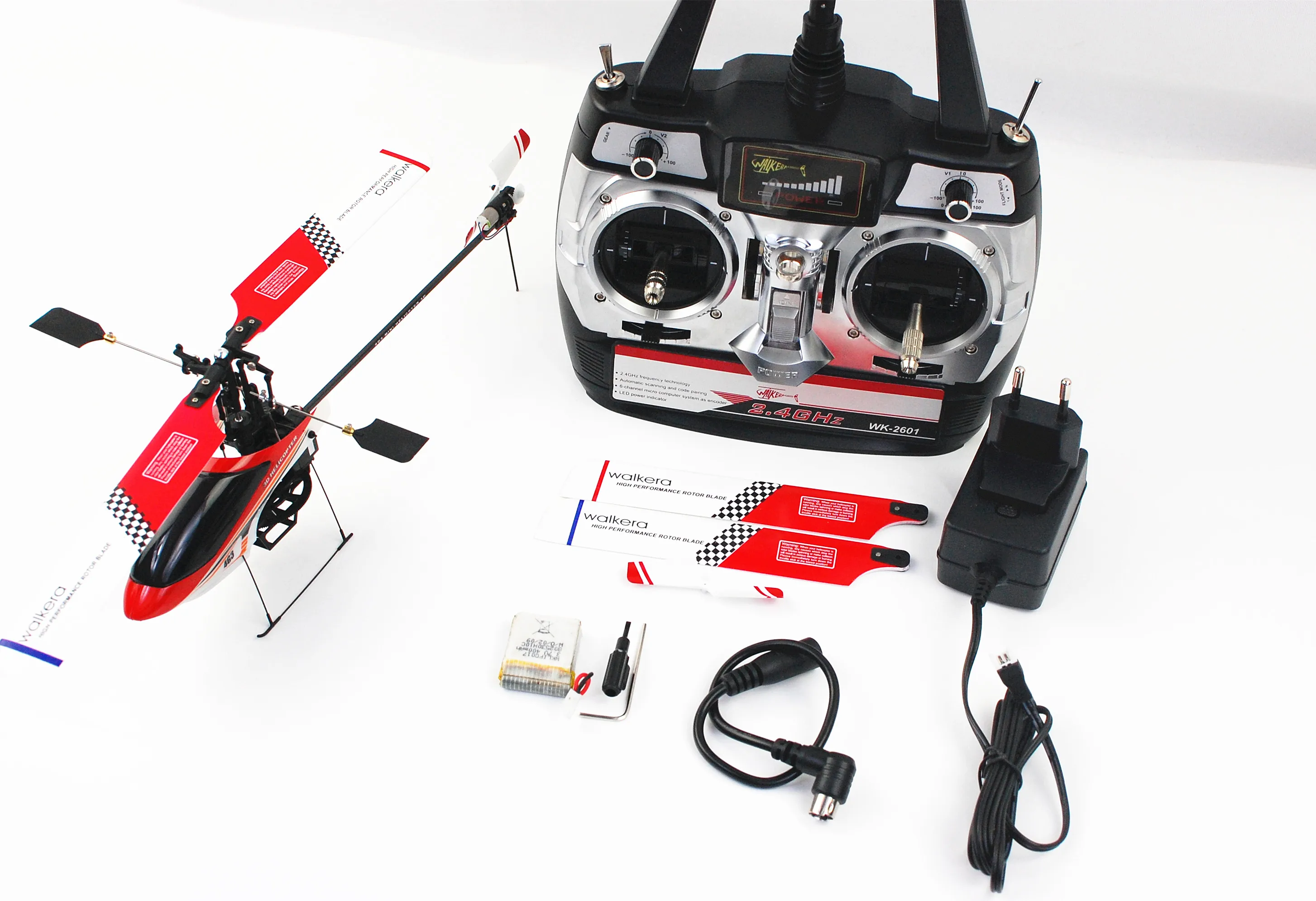 Walkera 4G3 6CH 2,4G 3D вертолет/Модернизированный бесщеточный ESC+ мотор(WK-2601