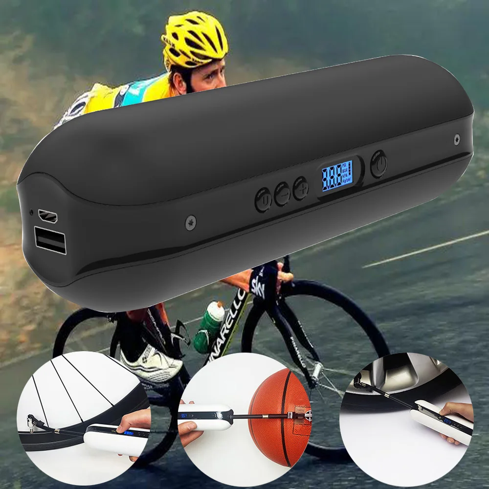 

Bicycle 150PSI Bike Electric Inflator Bicycle Pump Rechargeable Bike Car Air Pump MTB Cycling Air Inflator Cycling accessories